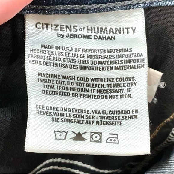 CoH Skinny Jeans Avedon Blue Ankle Denim Citizens of Humanity Stretch Sz 26 - Picture 6 of 10